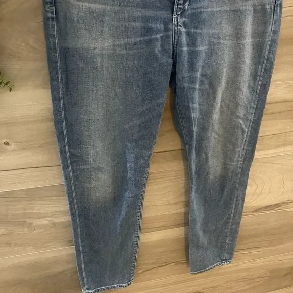 Citizens of Humanity Womens Blue Rocket Crop High Rise Skinny Jeans - Picture 4 of 11